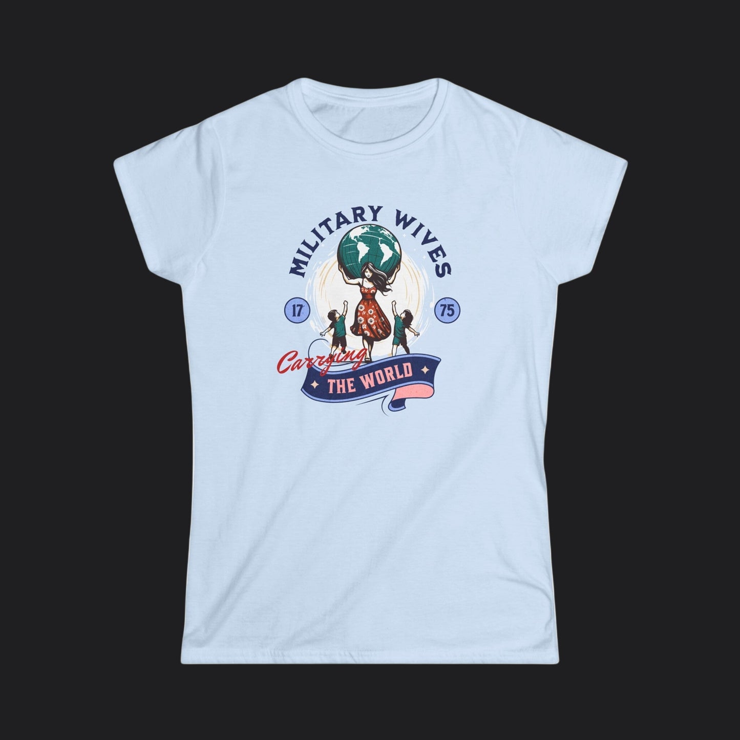 Military Wives Carry the World Tee