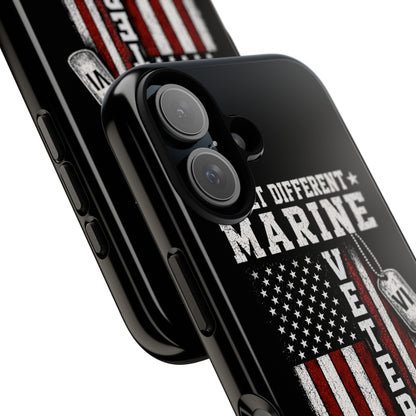 Built Different Marine Veteran Tough Phone Case