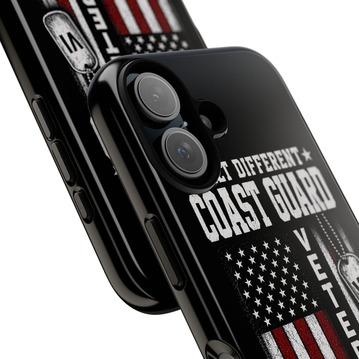 Built Different Coast Guard Veteran Tough Phone Case