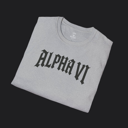 Alpha VI Battalion Crest Tee — Veteran Brand Core Identity T-Shirt v3
