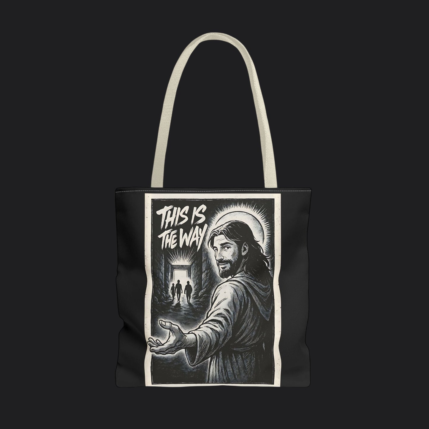 This is the Way Tote Bag — Military Lifestyle Veteran Canvas Bag