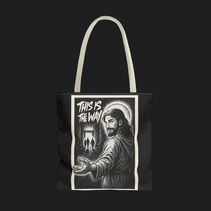 This is the Way Tote Bag — Military Lifestyle Veteran Canvas Bag