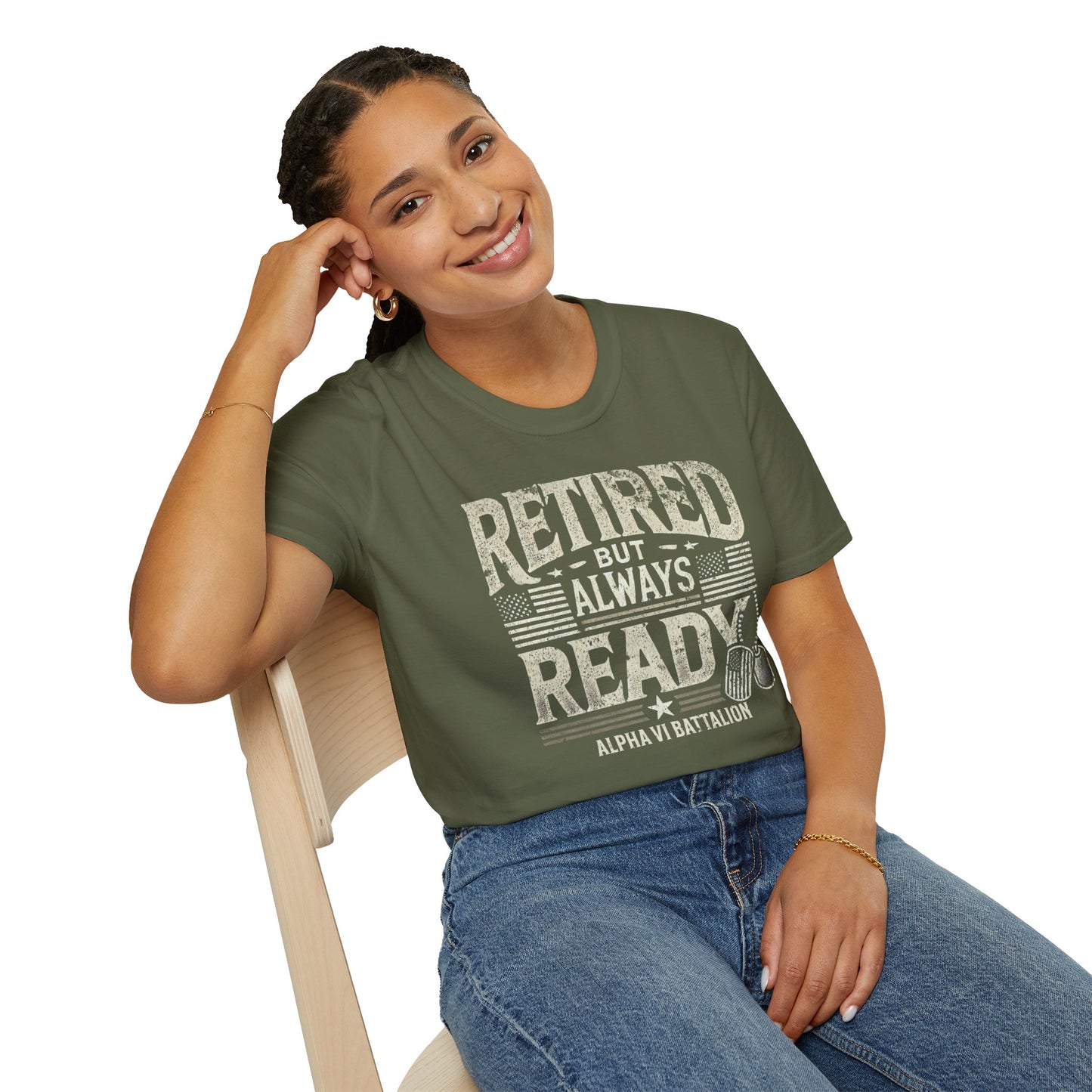 Retired but Always Ready Tee