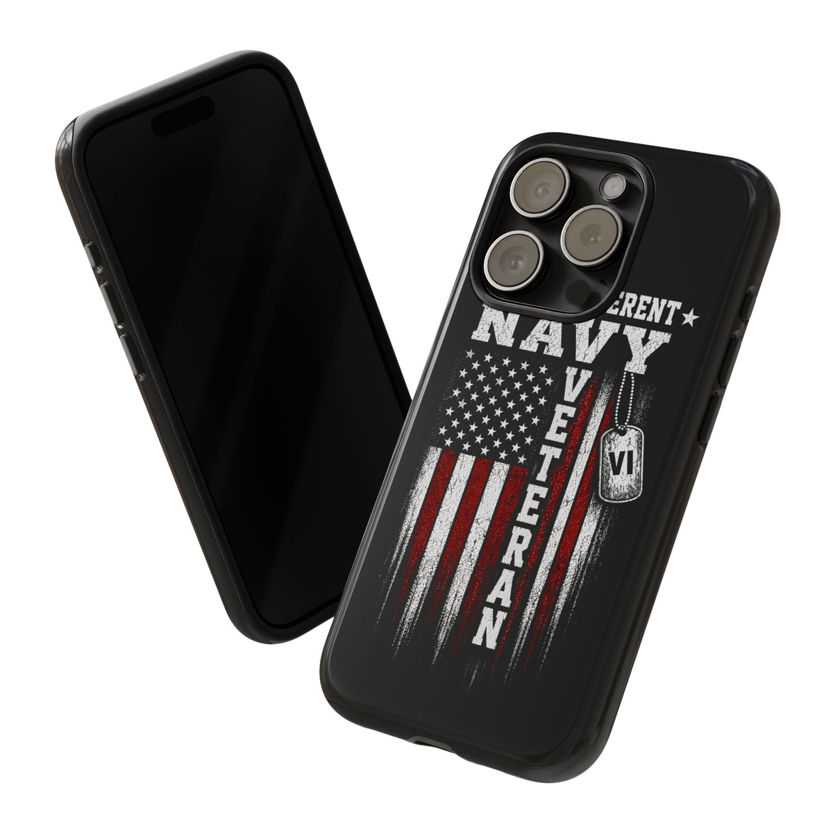 Built Different Navy Veteran Tough Phone Case