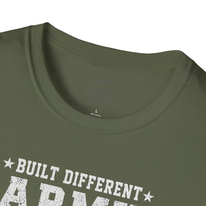 Built Different Army Veteran Tee