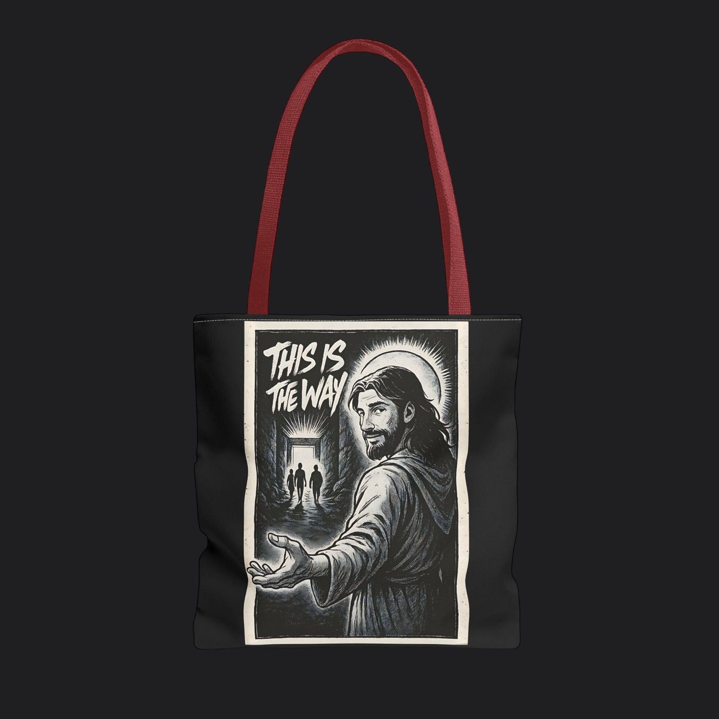 This is the Way Tote Bag — Military Lifestyle Veteran Canvas Bag