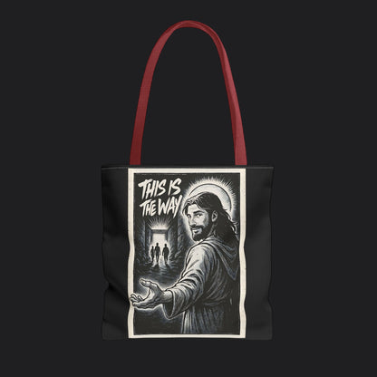 This is the Way Tote Bag — Military Lifestyle Veteran Canvas Bag
