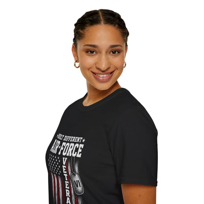 Built Different Air Force Veteran Tee