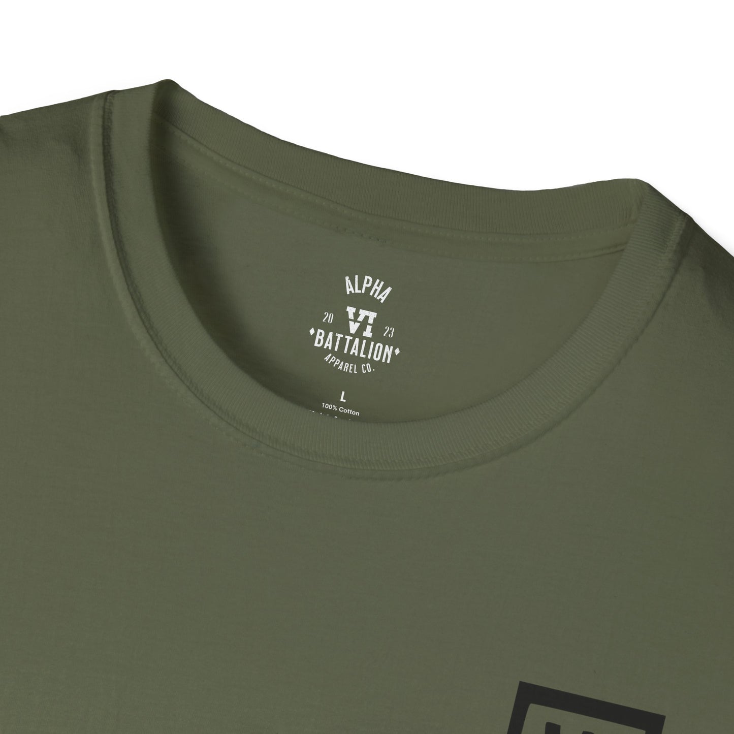 Alpha VI Battalion Vertical Block Tee