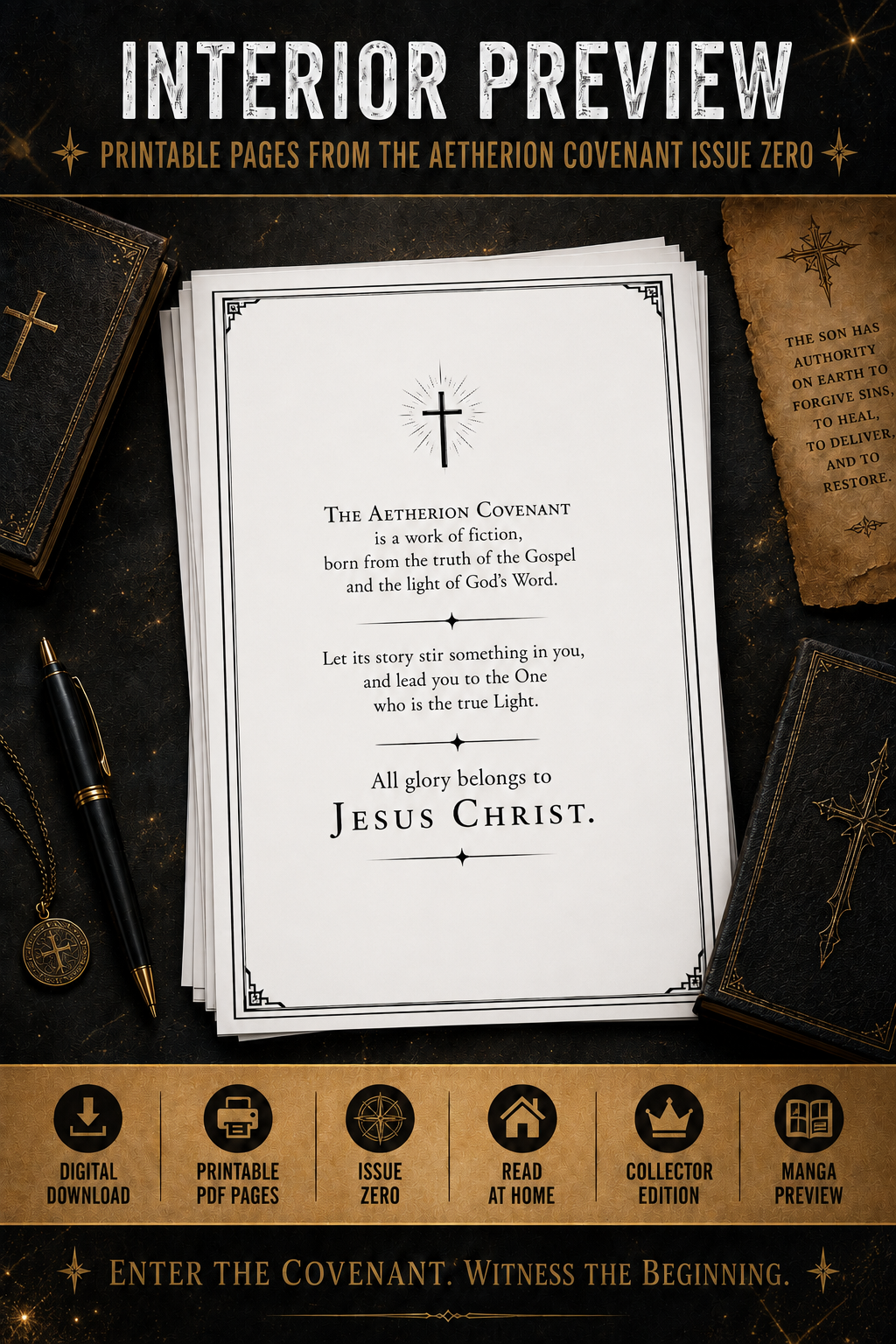The Aetherion Covenant Issue #0: The Authority of the Son (Digital Download)