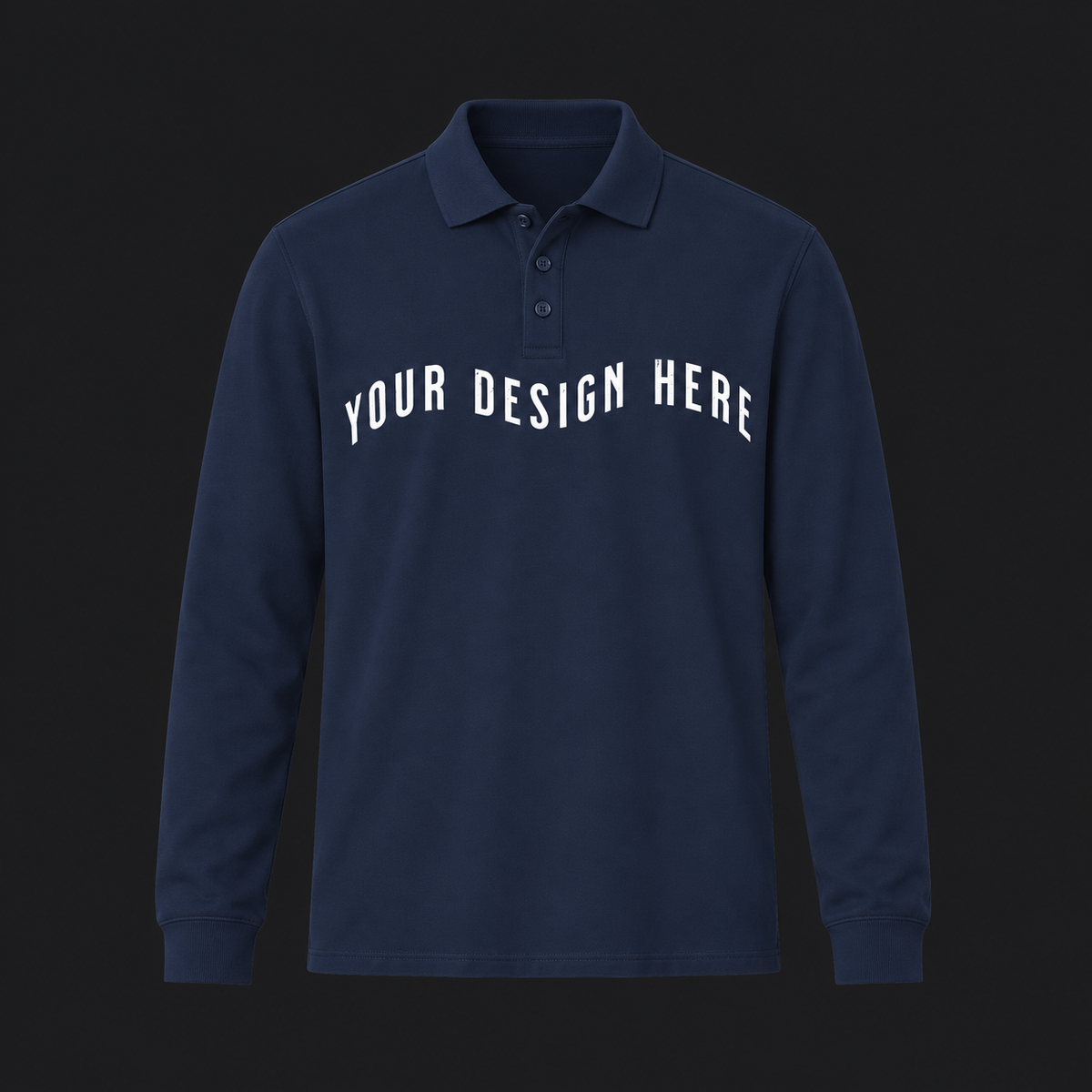 Custom Long Sleeve Polo
