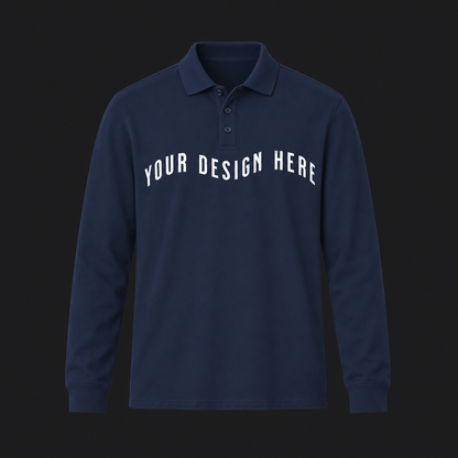 Custom Long Sleeve Polo