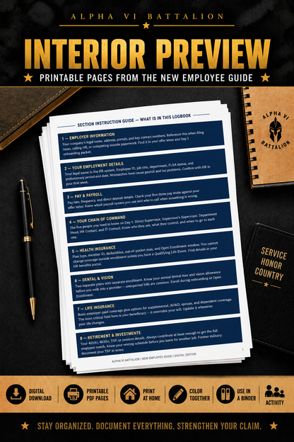 New Employee Guide: The Fillable Onboarding Workbook