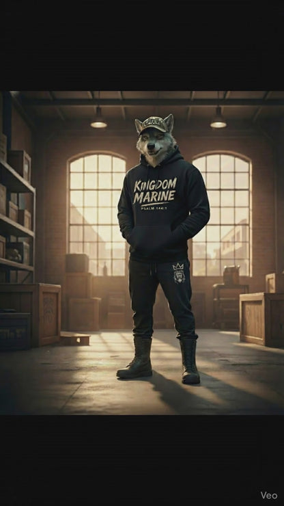 Kingdom Marine — Psalm 144:1 Hoodie